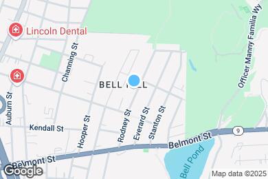 Map image of the property - 74 Rodney St