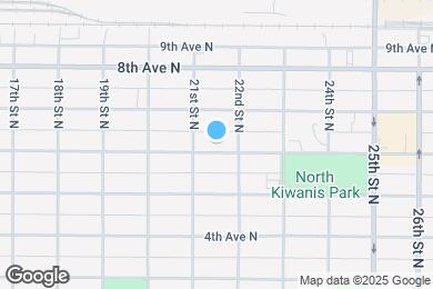 Map image of the property - 2115 6th Ave N