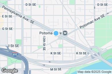 Map image of the property - 1391 Pennsylvania Ave SE
