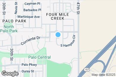 Map image of the property - 4150 S Hampton Cir