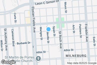 Map image of the property - 2300 Madrid St