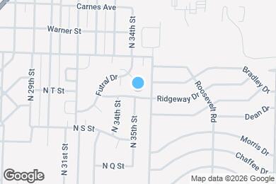 Map image of the property - 3505 Ridgeway Dr