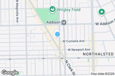 Map image of the property - 3510 N Sheffield Ave