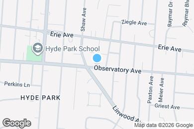 Map image of the property - 2800 Observatory Ave