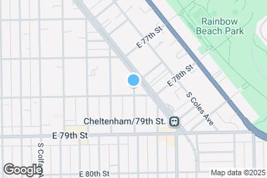 Map image of the property - 7749 S Muskegon Ave