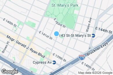 Map image of the property - 333 Cypress Ave