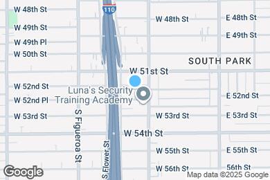 Map image of the property - 322 W 52nd St