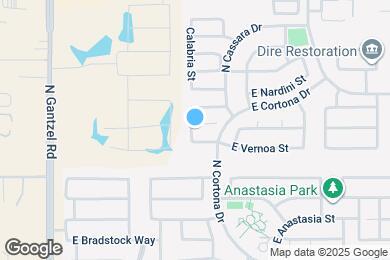 Map image of the property - 809 E Rossi Ct