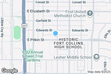 Map image of the property - 338 E Pitkin St