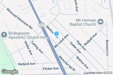 Map image of the property - 8036 Mattox Ave