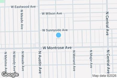 Map image of the property - 4431 N Marmora Ave