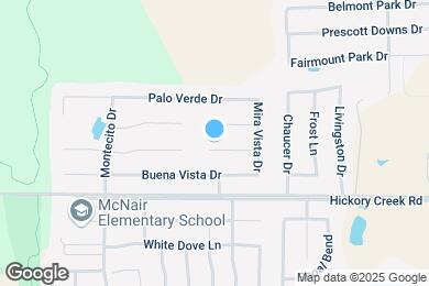 Map image of the property - 1613 Glendora Ct
