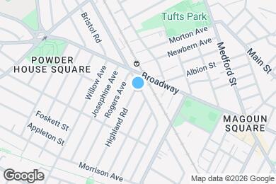 Map image of the property - 132 Boston Ave