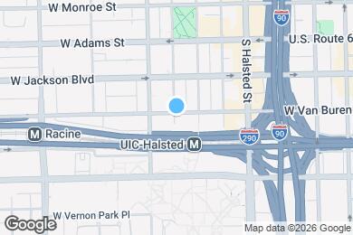 Map image of the property - 411 S Sangamon St
