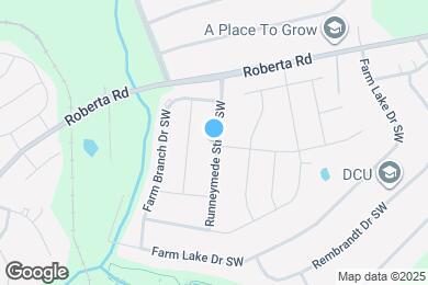 Map image of the property - 1231 Farm Branch Dr SW
