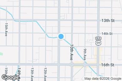 Map image of the property - 1416 11th Ave