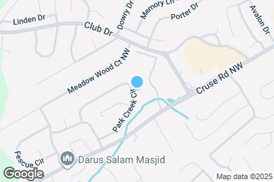 Map image of the property - 1051 Park Creek Cir