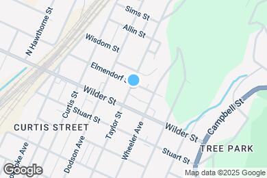 Map image of the property - 2300 Elmendorf St