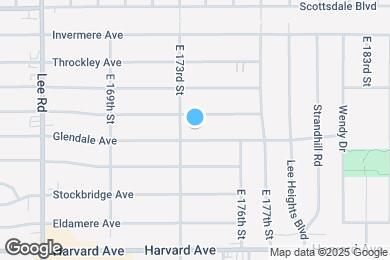Map image of the property - 17315 Glendale Ave