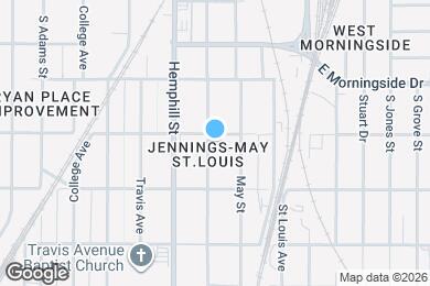 Map image of the property - 2805 S Jennings Ave