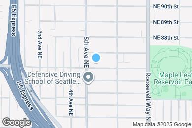 Map image of the property - 518 NE 85th St
