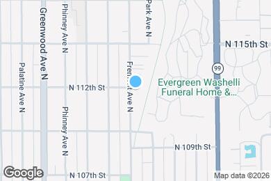 Map image of the property - 11058 Fremont Ave N