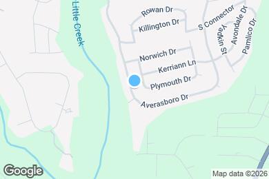 Map image of the property - 634 Averasboro Dr