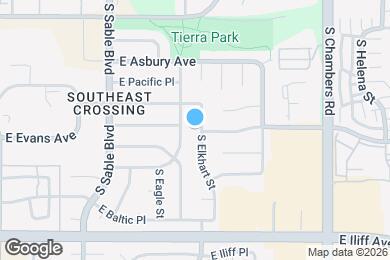 Map image of the property - 2125 S Elkhart St