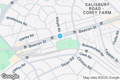 Map image of the property - 1811 Beacon St