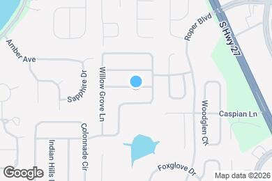 Map image of the property - 13036 Baybrook Ln