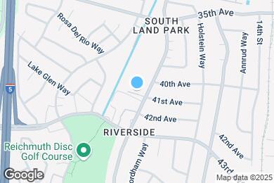 Map image of the property - 6016 S Land Park Dr