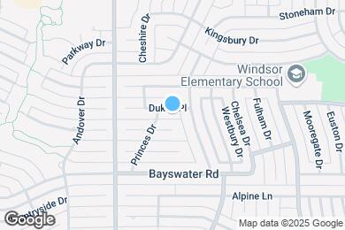 Map image of the property - 7209 Dukes Pl