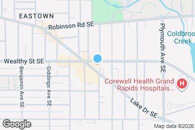 Map image of the property - 1560 Wealthy St SE