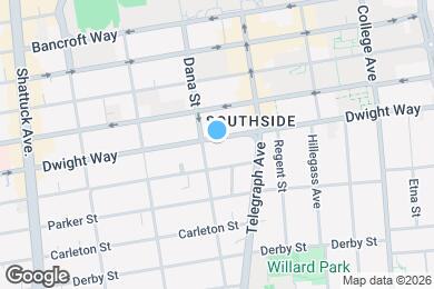 Map image of the property - 2410 Dwight Way