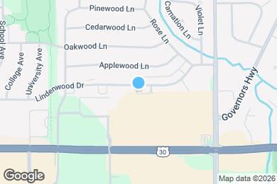 Map image of the property - 4147 Lindenwood Dr