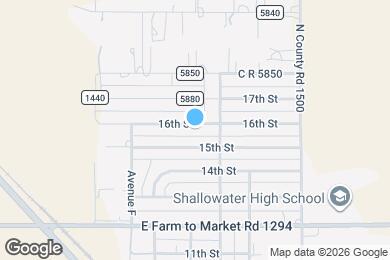 Map image of the property - 714 16th St