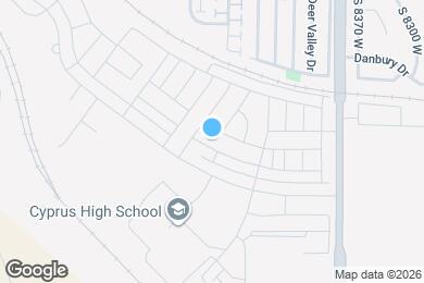Map image of the property - 8608 W Bowie Dr