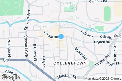 Map image of the property - 319 College Ave