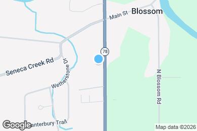 Map image of the property - Blossomwood