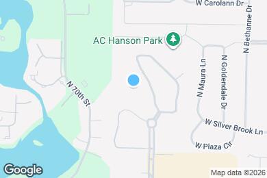 Map image of the property - 9028 N Park Plaza Ct