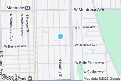 Map image of the property - 4225 N Paulina St