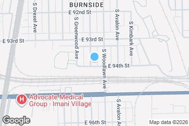 Map image of the property - 9351 S University Ave