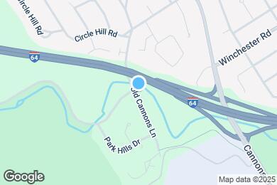 Map image of the property - 1201 Old Cannons Ln