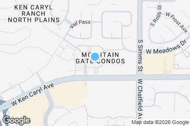 Map image of the property - 7474 S Alkire St