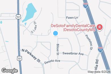 Map image of the property - 1327 Biloxi St
