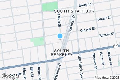 Map image of the property - 2840 Milvia St