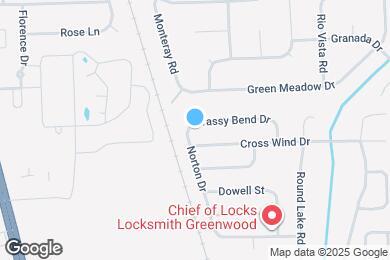 Map image of the property - 561 Grassy Bend Dr