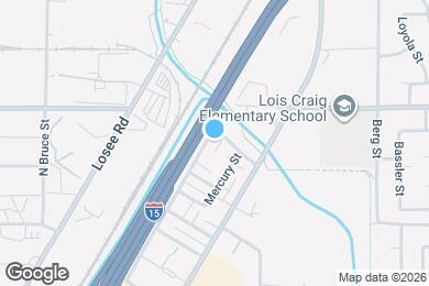 Map image of the property - 3537 Mercury St
