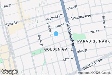 Map image of the property - 1183 63rd St