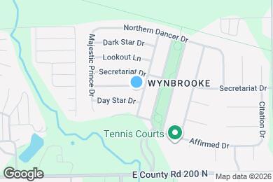 Map image of the property - 10555 Wintergreen Way